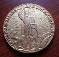 Medaille Stad Brussel 1966