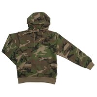 Hoodie - Hooded sweater Camouflage ,