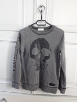 Stoere trui/sweater met opdruk skullsnbones