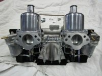 Dubbele carburator SU4 - set -