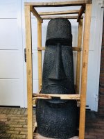 Moai , Paaseiland beeld 150x60x60cm
