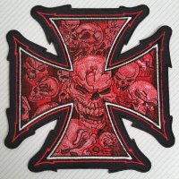 Patch Maltezer Skull Cross
