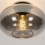 Retro rookglas plafondlamp of hanglamp slaapkamer tafel 