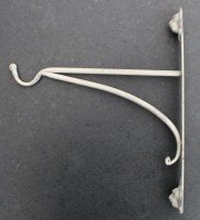 Aged metal wandhaak 25cm leeuw AM111