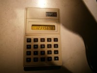 Casio HL-807 Electronic Calculator, made in