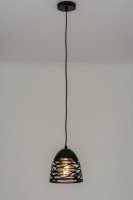 Hanglamp zwart of raw iron slaapkamer