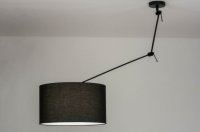 Hanglamp plafondlamp zwart of grijs v