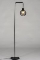 1.67m vloerlamp zwart ook tafellamp of