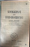 Kookkunst en huishouding oud boek 1942