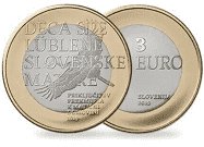 3 euro Slovenie 2019