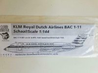Cloud master decals 1/144 KLM Bac