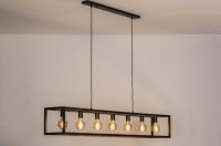 Design hanglamp 168cm zwart eettafel bar