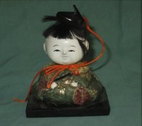 Vintage small gosho doll- japans poppetje