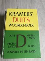 Kramer’s Duits woordenboek uit 1978