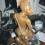 Antiek gedetailleerd houtbeeld indiaan 50x20cm (5)