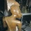 Antiek gedetailleerd houtbeeld indiaan 50x20cm (8)