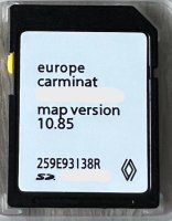 Renault Carminat live SD TomTom navigatie