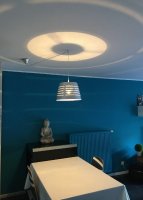 Philips beborsteld RVS lamp- NIEUW