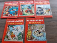 5x Suske en Wiske 1984 nrs:94,105,197,198,199