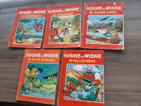 5x Suske en Wiske 1982 nrs181,182,187,188,190