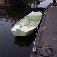 Werkbootje ponton te huur1