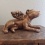 Stafford terrier hondenbeeldje met vleugels op (5)
