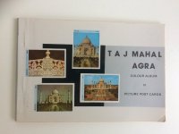 Boekje met 10 ansichtkaarten Taj Mahal