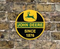 Zwaar gietijzeren John Deere since 1876