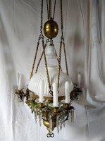 Antieke Lampe Belge luster