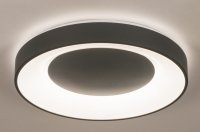 50cm plafondlamp led kleur afstandsbediening zwart