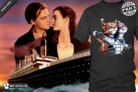 Cats op de Titanic, shirts