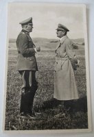 Hitler met generaal veldmaarschalk B. Blomberg