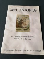 Sint Antonius - Antwerpse devotieprenten