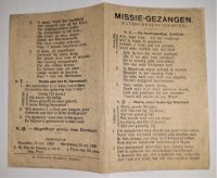 Missiegezangen (antiek- religieuse tekst)