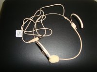 Omnitronic UHF-300 headset microfoon huidskleur, nieuw