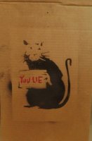 Banksy Street Art Dismaland Rat You
