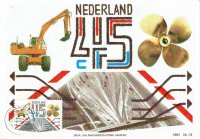 Twee maximumkaarten Joh. Enschedé, Haarlem 1981