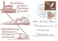 Electrificatie Arnhem-Oberhausen 18 mei 1966 Drucksache