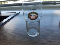 Bierglas kleintje Amstel