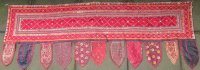 Sindhi textiel, borduurwerk met spiegeltjes -