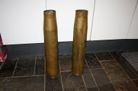 Aangeboden: Kanon huls 1953 90mm 9cm M19 messing artillerie huls hulzen € 30,-