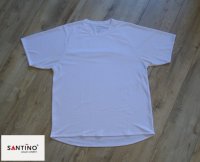 Wit sportshirt van Santino van 100%