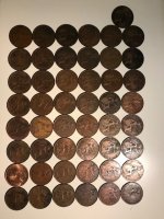 326 munten Engeland, 1806-2017, ook per