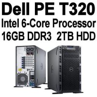 Dell PE T320 Server, Intel 6-Core,