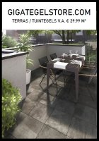 Goedkope keramische terrastegels vanaf €29,99