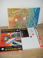 Metropolis,1978,UFO gezelschaps spellen,bordspel,meerdere st