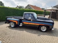 Aangeboden: 1980 Chevrolet C20 Stepside Pickup Dragrace Truck 468cui V8 7,7 ltr Dragster € 25.000,-