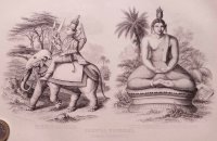 Oriental Divinities. Indra, the Hindu god
