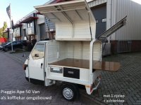 Piaggio Ape 50 Vespacar Verkoopwagen Koffiekar