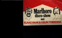 Vintage Marlboro Disco-show sticker van de